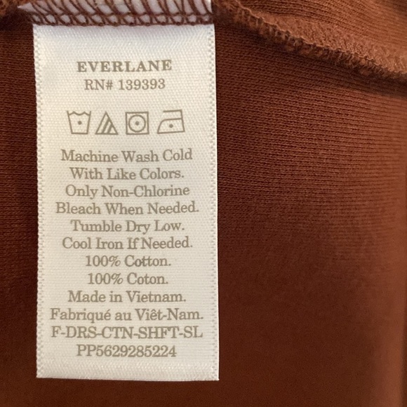 Everlane Brown Sleeveless Dress - Picture 5 of 8